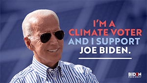 Joe Biden for Climate responsibility